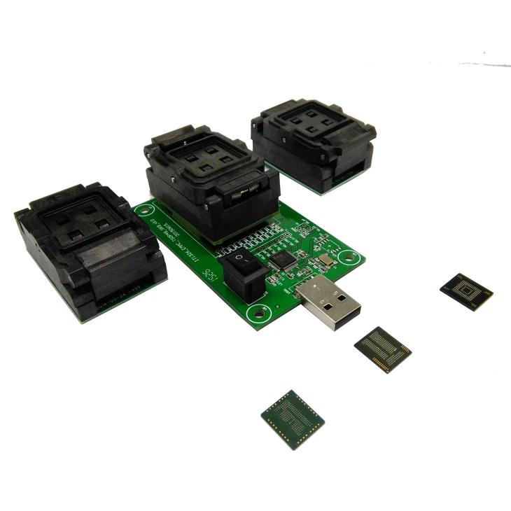 EMMC153 169 EMCP162 186 EMCP221 серия тестер чипов программатор считыватель данных с USB портом