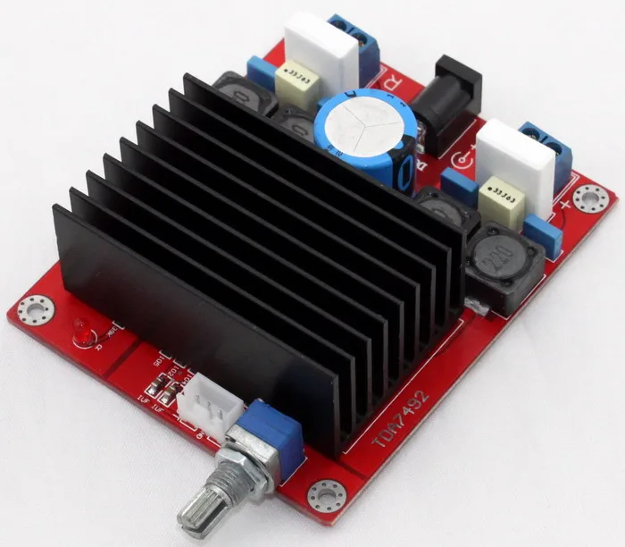 HS BOX TDA7492 может быть подключен параллельно с платой усилителя мощности 100