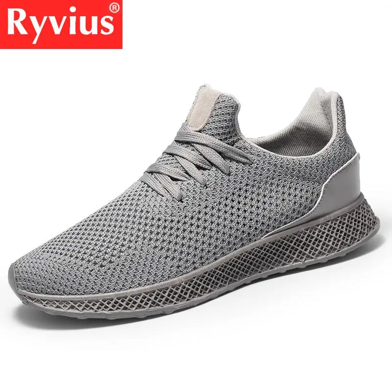 Ryvius/Лидер продаж Новинка модные мужские высококачественные легкие кроссовки для