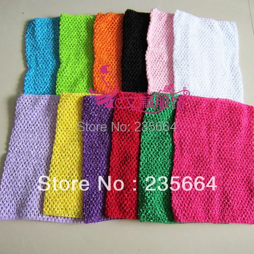 Однотонные вязаные топы для девочек ручной работы с юбкой пачкой 8 дюймов детская