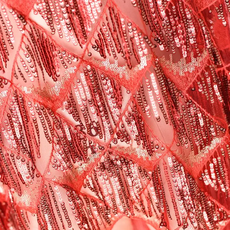 Блестками кисточкой ткань сетка вышивка Свадебный костюм Diy платье кружевная ткань RS2142