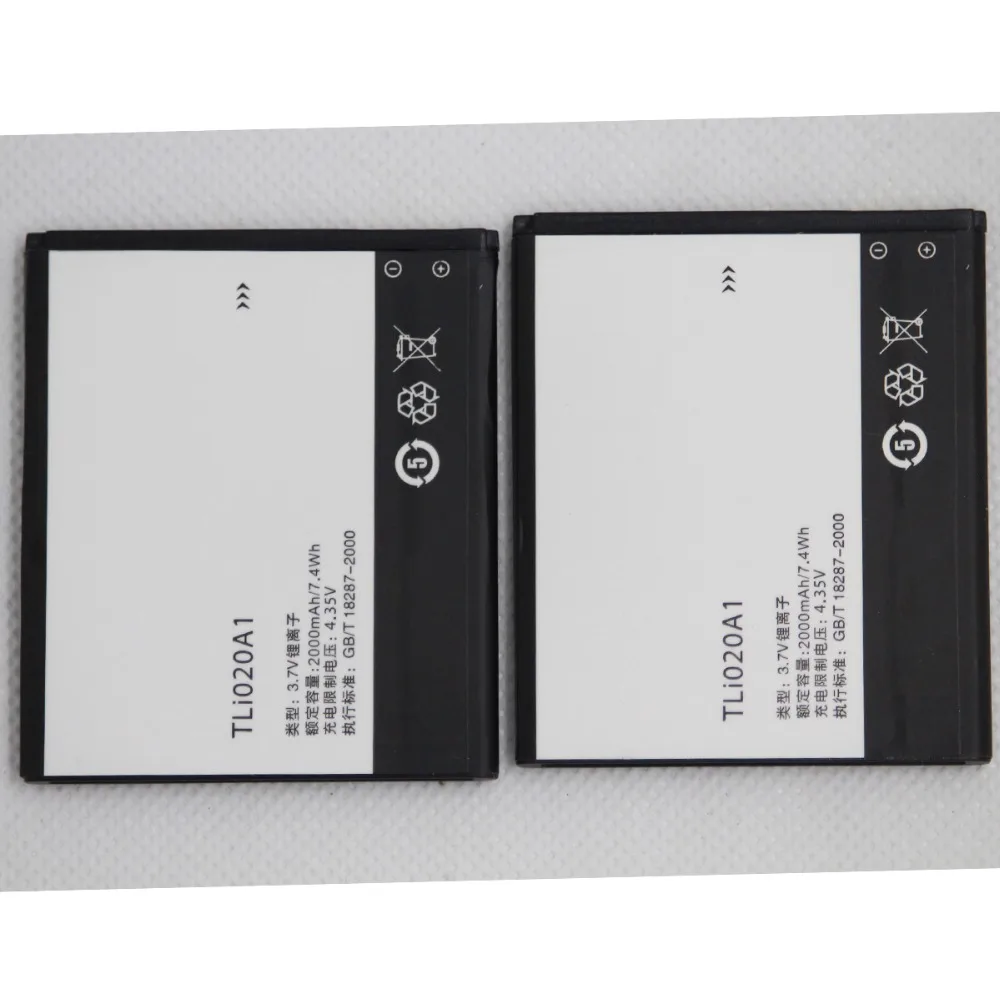 Новая 2000mah TLi020A1 батарея для Alcatel One Touch Pop 3 (5) 4G 5 Dual Sim OT 5065D 5065A 5065X 5065W 5065J 5065T телефонная батарея|Аккумуляторы