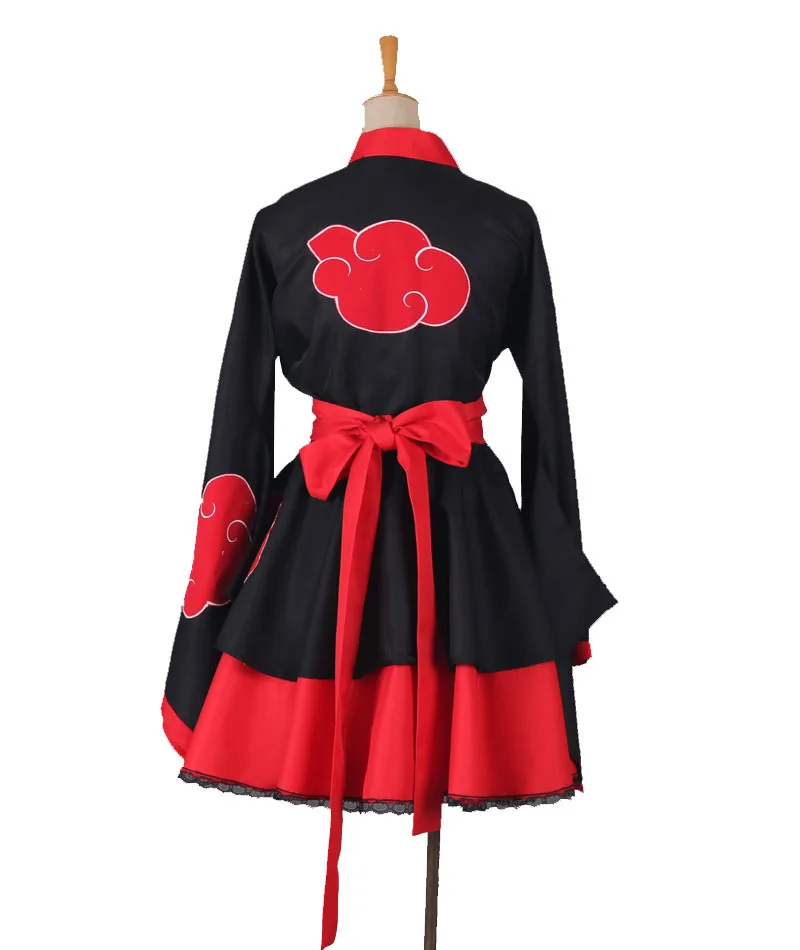 

Костюм для косплея в стиле аниме, платье-кимоно Akatsuki Lolita L920