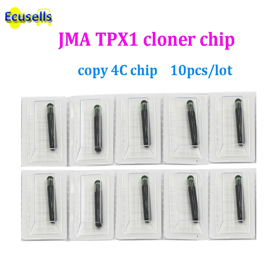 5 шт./10 шт. Автомобильный ключ чип для JMA TPX1 TPX 1 CLONER CLONE 4C Чип копия стеклянный
