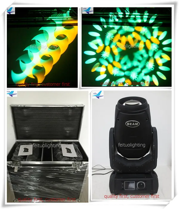 6 комплектов/кейс для полета концертный диско Dj халат Pointe Lighting 280 Вт 10r лучевая