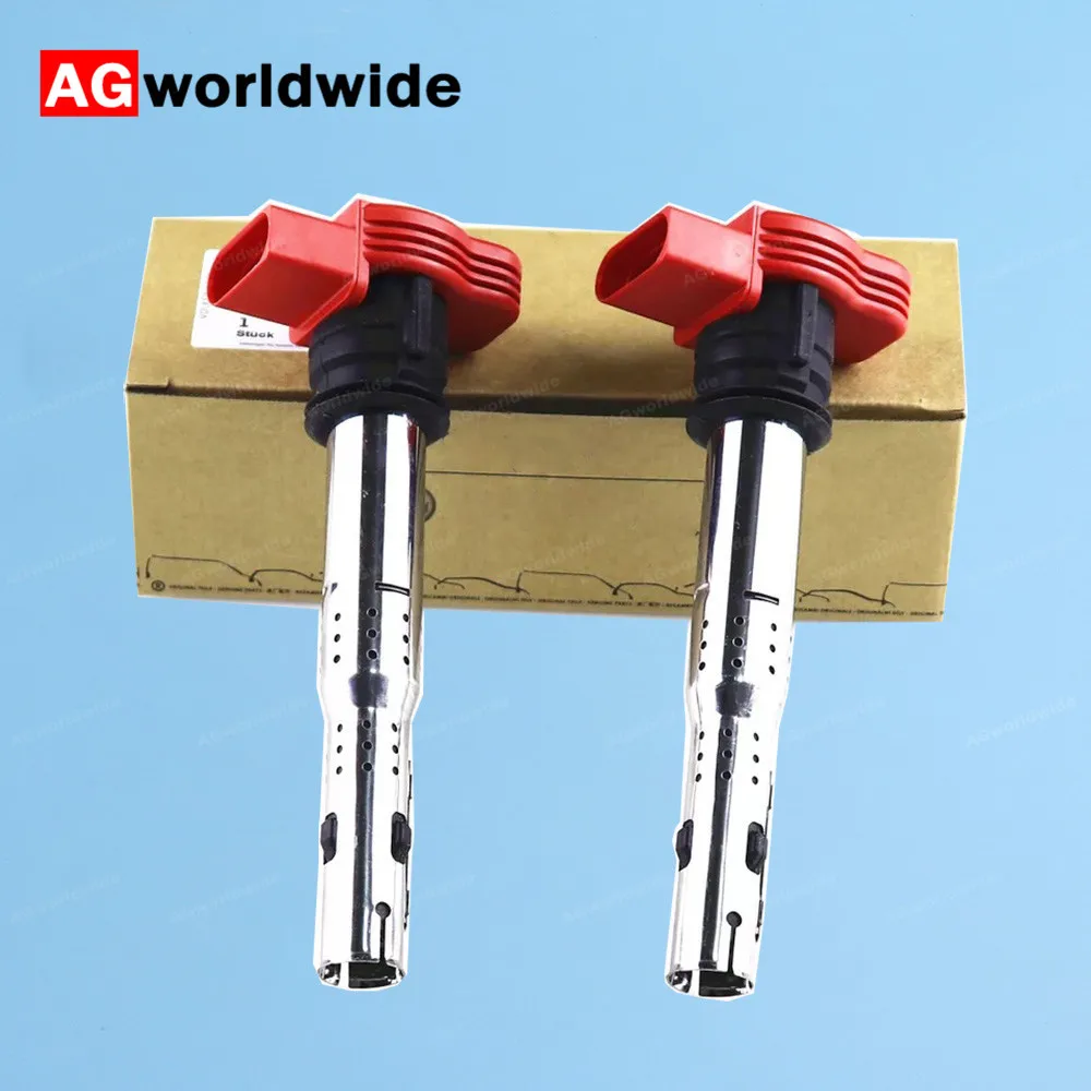 1 шт. катушка зажигания подходит для VW Jetta Golf GTI GLI Passat Tiguan CC Touareg A3 A4 A5 A6 A7 A8 TT Q3 Q5 R8