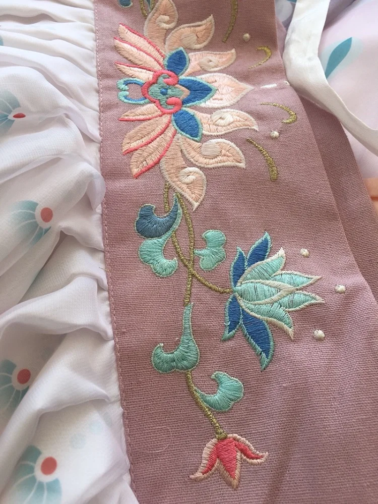 Новое поступление Hanfu Женский танцевальный костюм для сцены одежда для певцов Восточное представление одежда династии Хань фестиваль наряд DC1799