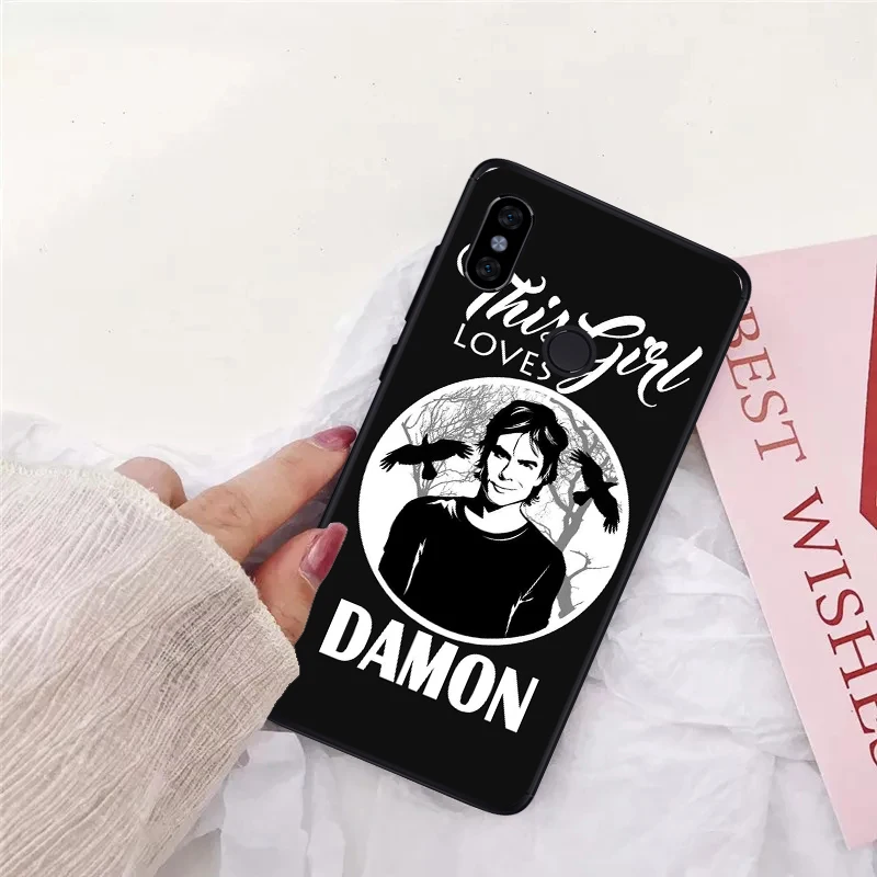 YIMAOC he Vampire Diaries Hot Soft Case for Redmi Note 4 4A 4X 5 Plus 5A Prime 6 Pro 6A 7 S2 Go |