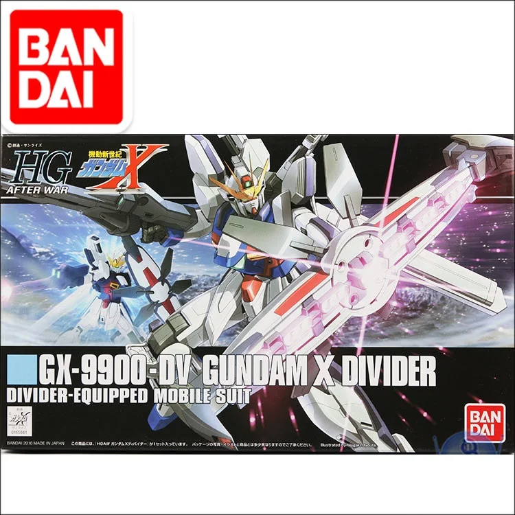 Оригинальный японский Гандам HG 1/144 модель GX 9900 DV х делитель мобильный костюм