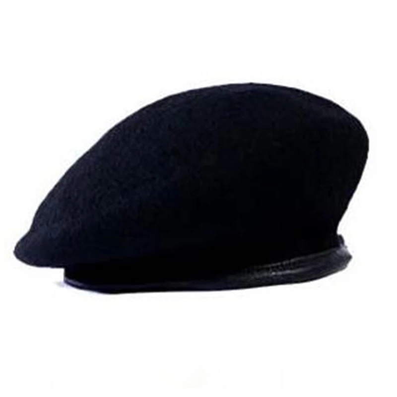 

2020 Men and Women Outdoor Breathable Pure Wool Beret Hats Caps Special Forces Soldiers Death Squads Military Training Camp Hat