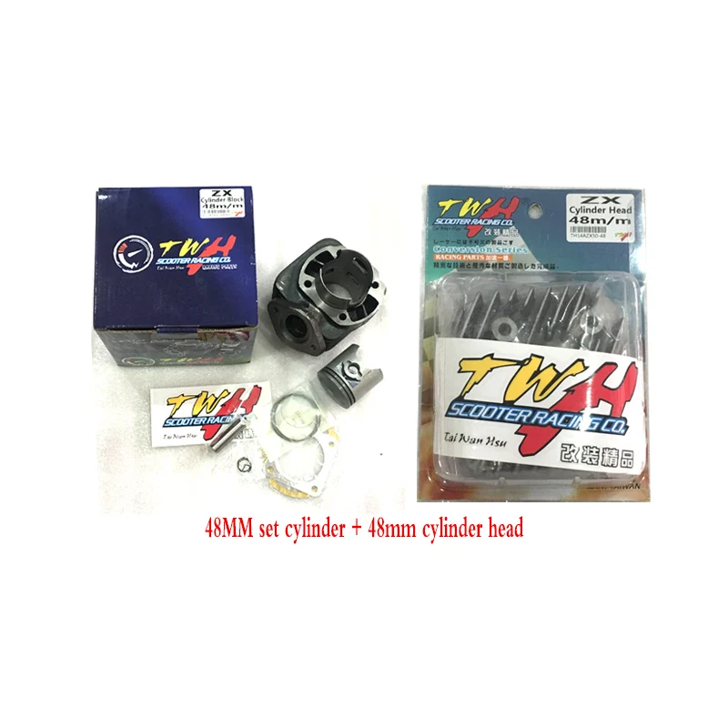 

Модификация TWH, комплект цилиндров с большим отверстием, крышка головки цилиндра для скутера Honda DIO 50 DIO50 ZX 50 AF34 AF35 44 мм 48 мм