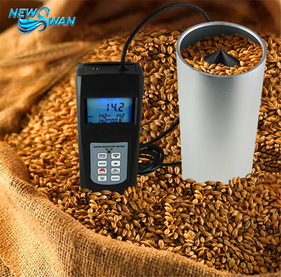 

Grain Moisture Meter Tester Range 0-50% Digital LCD Display Cup Type MC-7828G