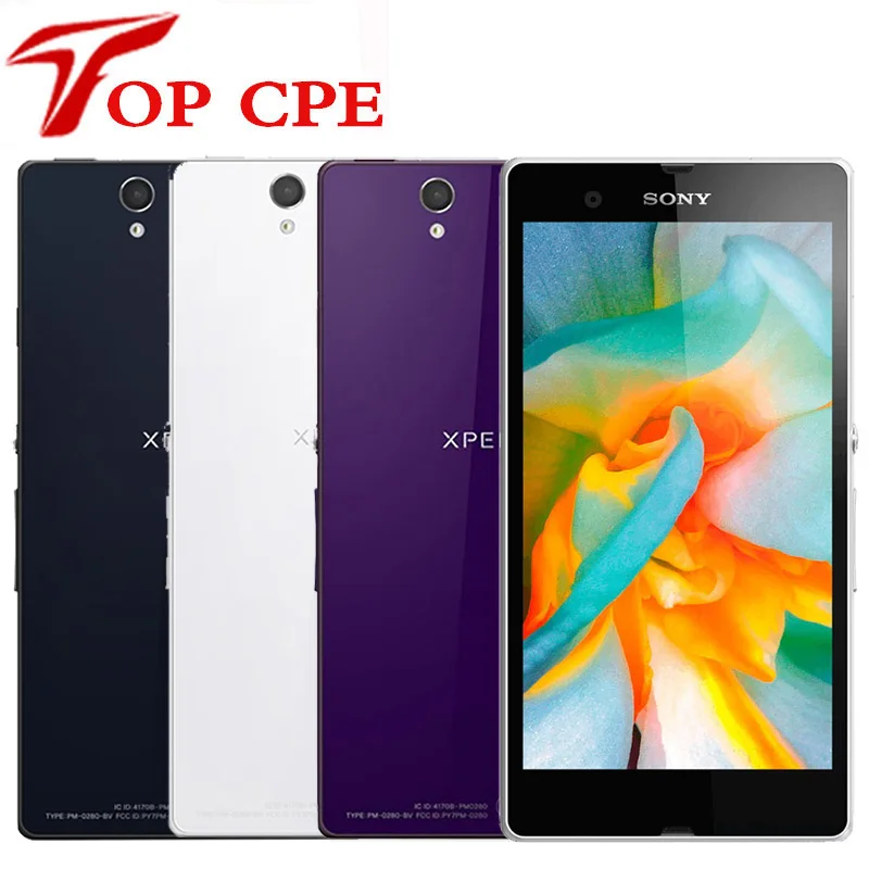 Оригинальный Sony Xperia Z L36h C6602 C6603 3G &amp 4G мобильный телефон 5 0 &quotсенсорный экран