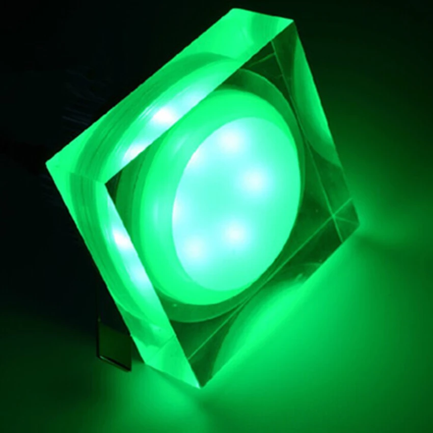 [DBF] акриловый квадратный RGB светодиодный встраиваемый светильник 1 Вт 3 5 7