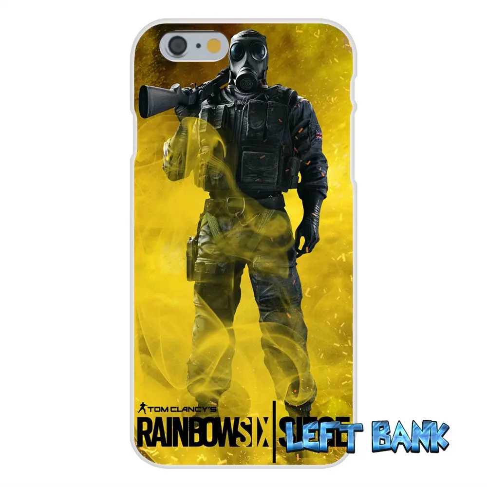 Мягкий силиконовый прозрачный чехол из ТПУ с логотипом rainbow six siege для Samsung Galaxy Note 3