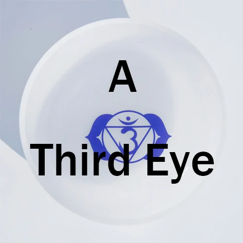 8A 3rdeye Chakra 1 шт. 2019NEW 8 дюймов чакра Symble узор третий глаз Корона корень крестцово солнечное сердце горло Матовый Кварцевый Поющая чаша - Цвет: 8A 3rdeye Chakra
