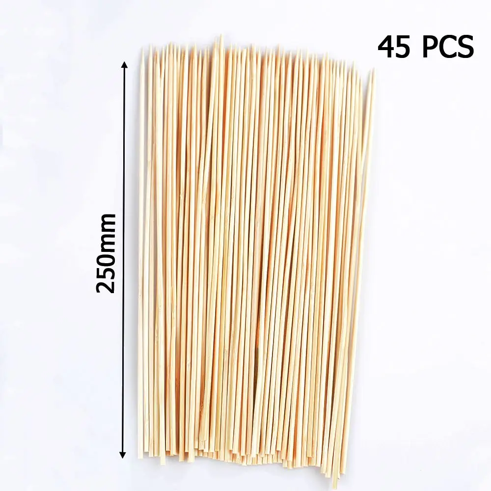

1 PACK BBQ Outdoor Picnic Bamboo Skewers Grill Kabob Wood Sticks Barbecue BBQ Tools Barbecue Grill Accessories