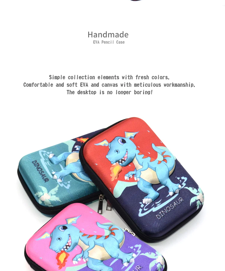 EVA пенал Чехол Estuche Escolar Kalem Kutusu Etui коробка для карандашей Lapices Cartucheras Para Lapices Unicorn школьная сумка