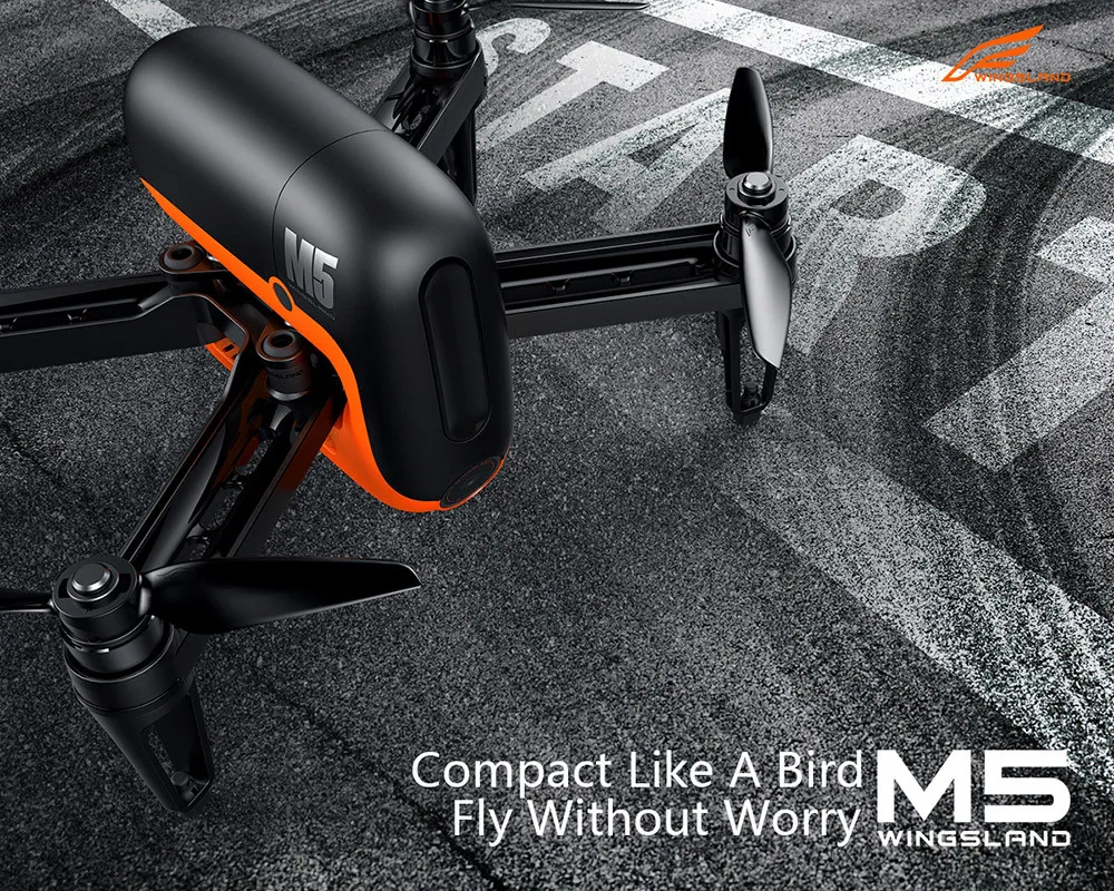 Newsest Профессиональный Wi Fi FPV гоночный Радиоуправляемый Дрон M5 17 минут 720P HD камера