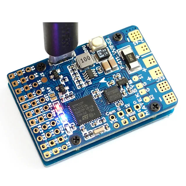 Matek System F411 WING (Новый) STM32F411 Контроллер полета Встроенный OSD для RC самолета|Детали и