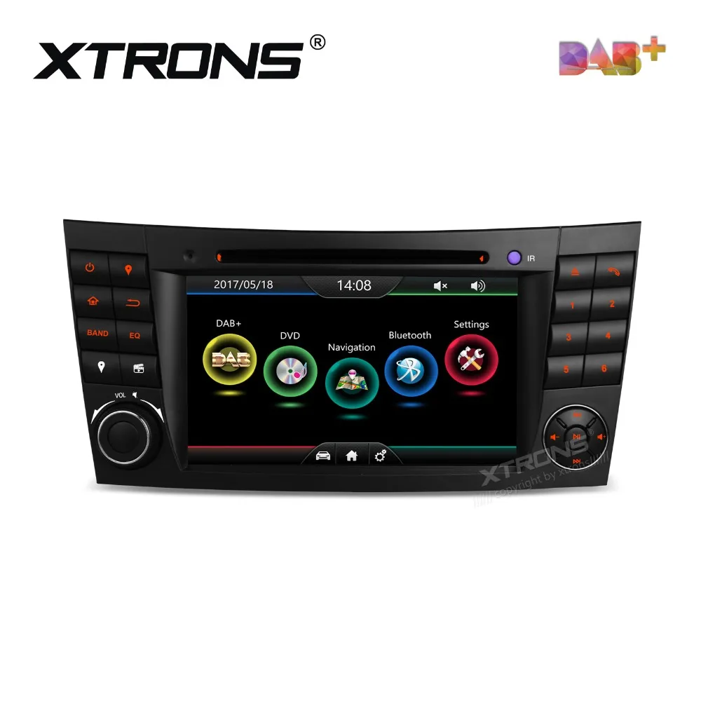 XTRONS 7 &quot ВЫСОКАЯ ЧЁТКОСТЬ DAB + Canbus gps навигации автомобиля DVD плеер радио для Mercedes