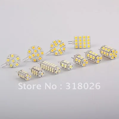Широкий Вольт AC/DC10 30V Led G4 12LED 5050 SMD 12В 24В Bi pin яхты лодки кораблей автомобилей