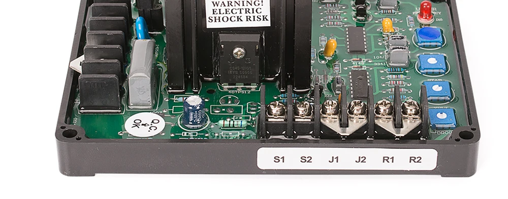 GAVR-20A Электрогенератор avr запчасти дизельного генератора 3 фазы GAVR 20A автоматический регулятор напряжения AC stabiliz для большой генераторной установки