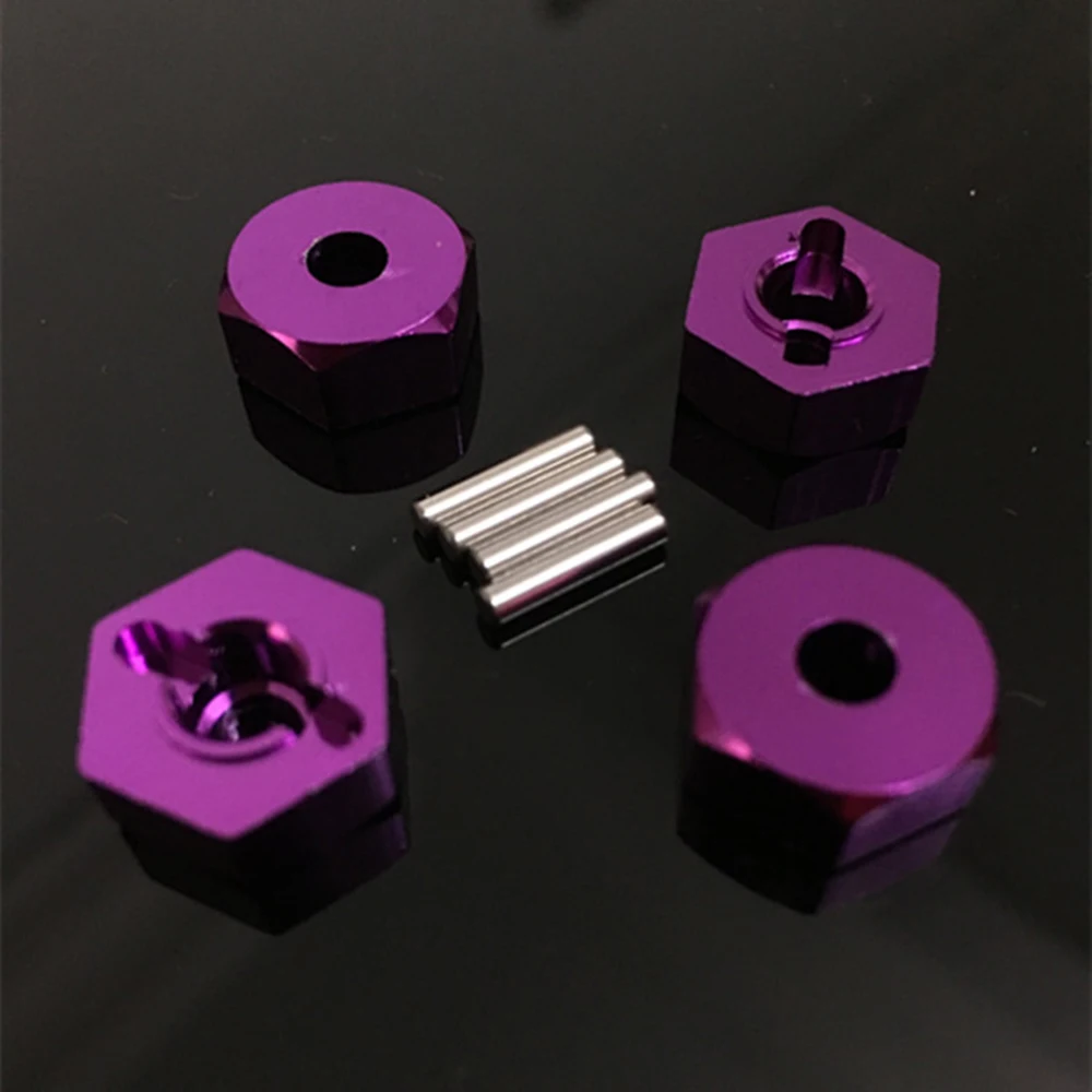 2019 New Arrival 4Pcs 12mm Hex Wheel Hub Mount And Pins Durable Practical For RC 1/10 TRA Slash | Игрушки и хобби