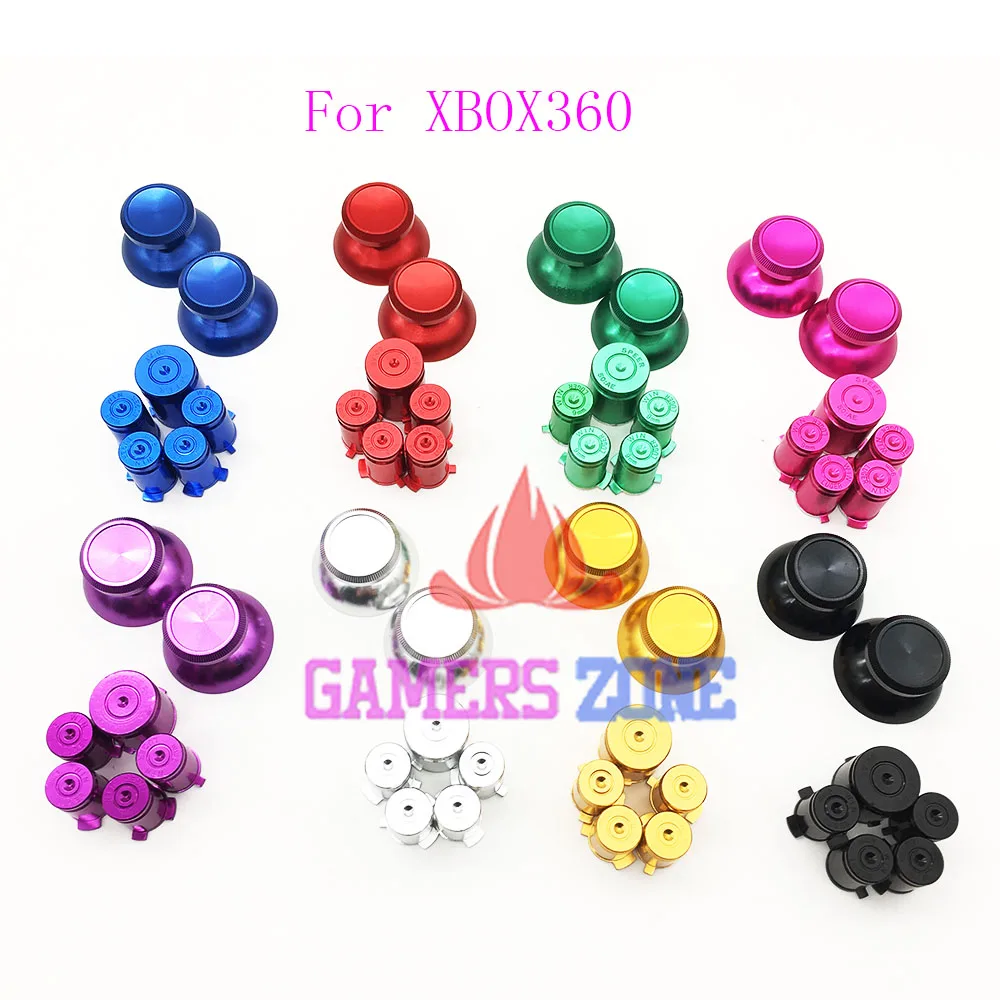 Металлические Thumbsticks ABXY и кнопки направляющие для контроллеров Xbox 360|buttons buttons|abxy