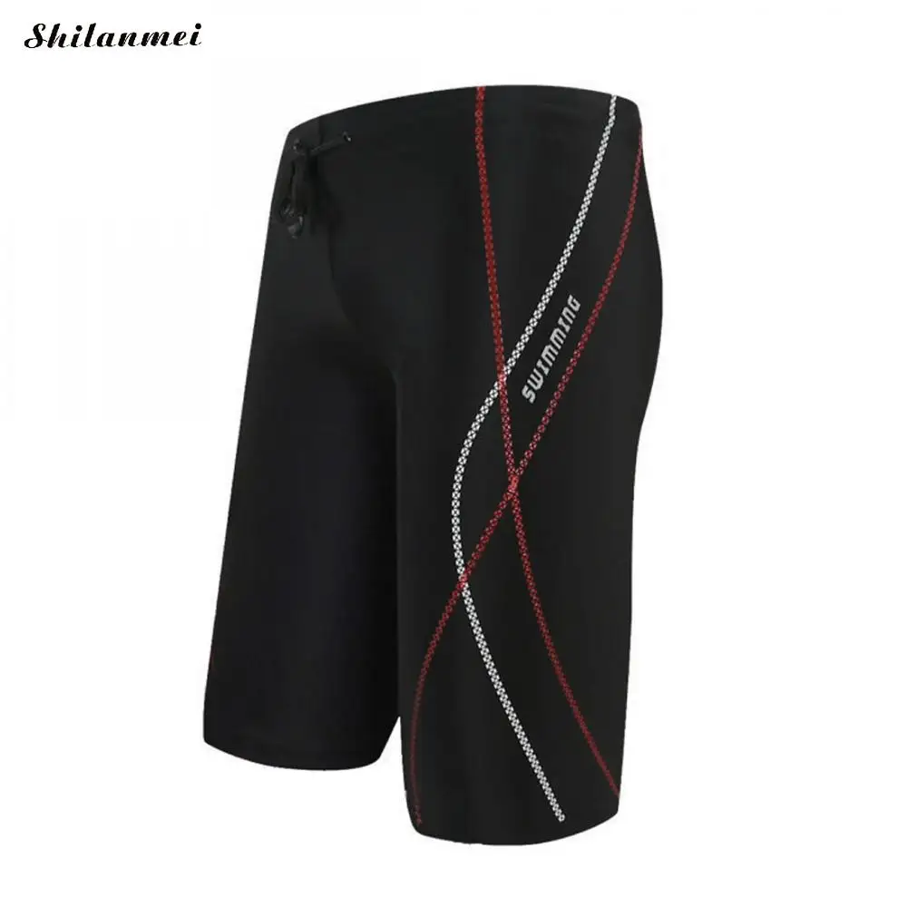 2018 репеллента Для мужчин с длинным Racing Плавание ming Мужские Шорты для купания