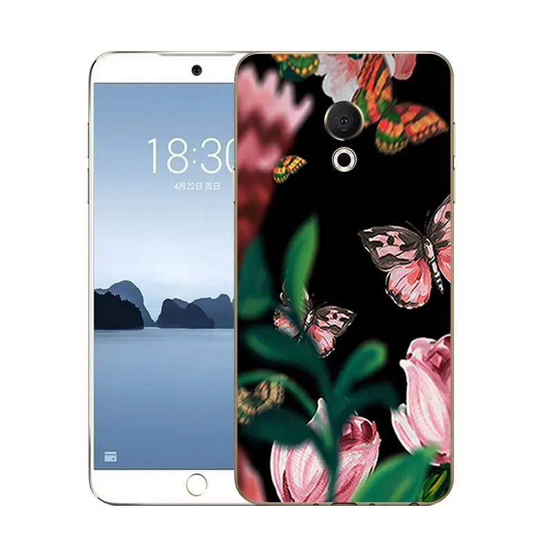 Чехол из ТПУ для Meizu 15 Lite M15 силиконовый чехол с разноцветным принтом 5 46 дюйма Capa
