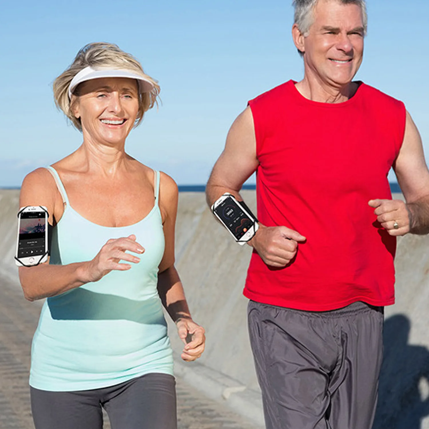 Регулируемая съемная ячейка на 360 градусов держатель для телефона повязка руку