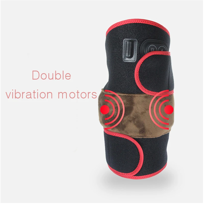 knee joint Hot compress massage instrument Electrothermal kneepad with heating and vibration |