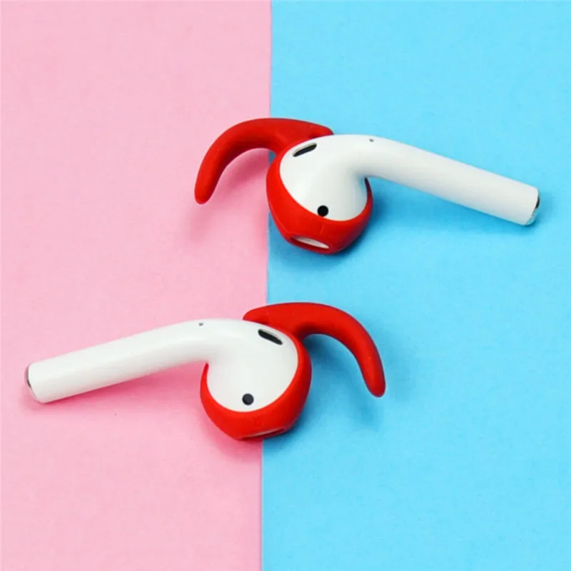 2 шт. силиконовый чехол для наушников Air Pods защита от падения безболезненные