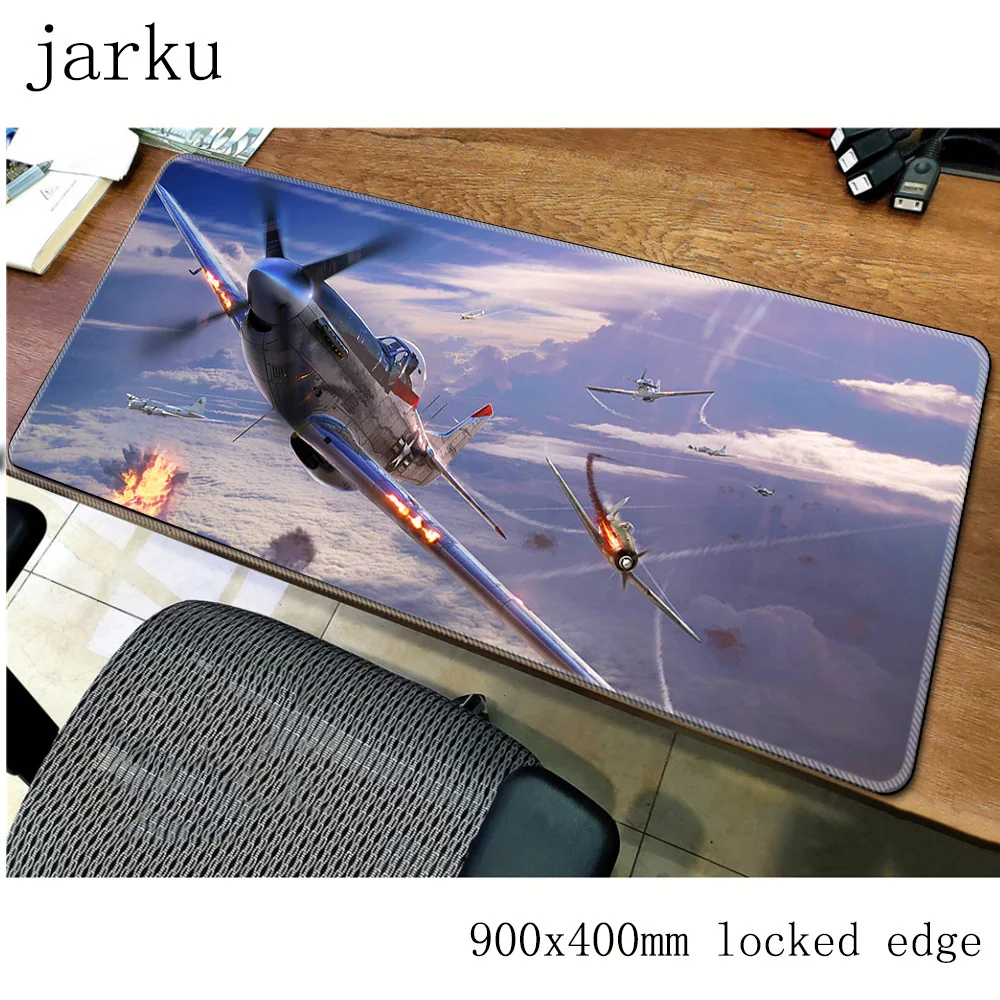 Игровой коврик для мыши war thunder 900x400 мм гелевый большой ноутбука милый аксессуары