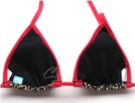 new euramerican fashion sexy leopard grain bikini can adjust the size large of holiday leisure lace |