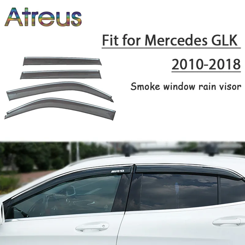 Atreus 1 комплект ABS дождевой дым окно козырек автомобильный дефлектор для защиты от