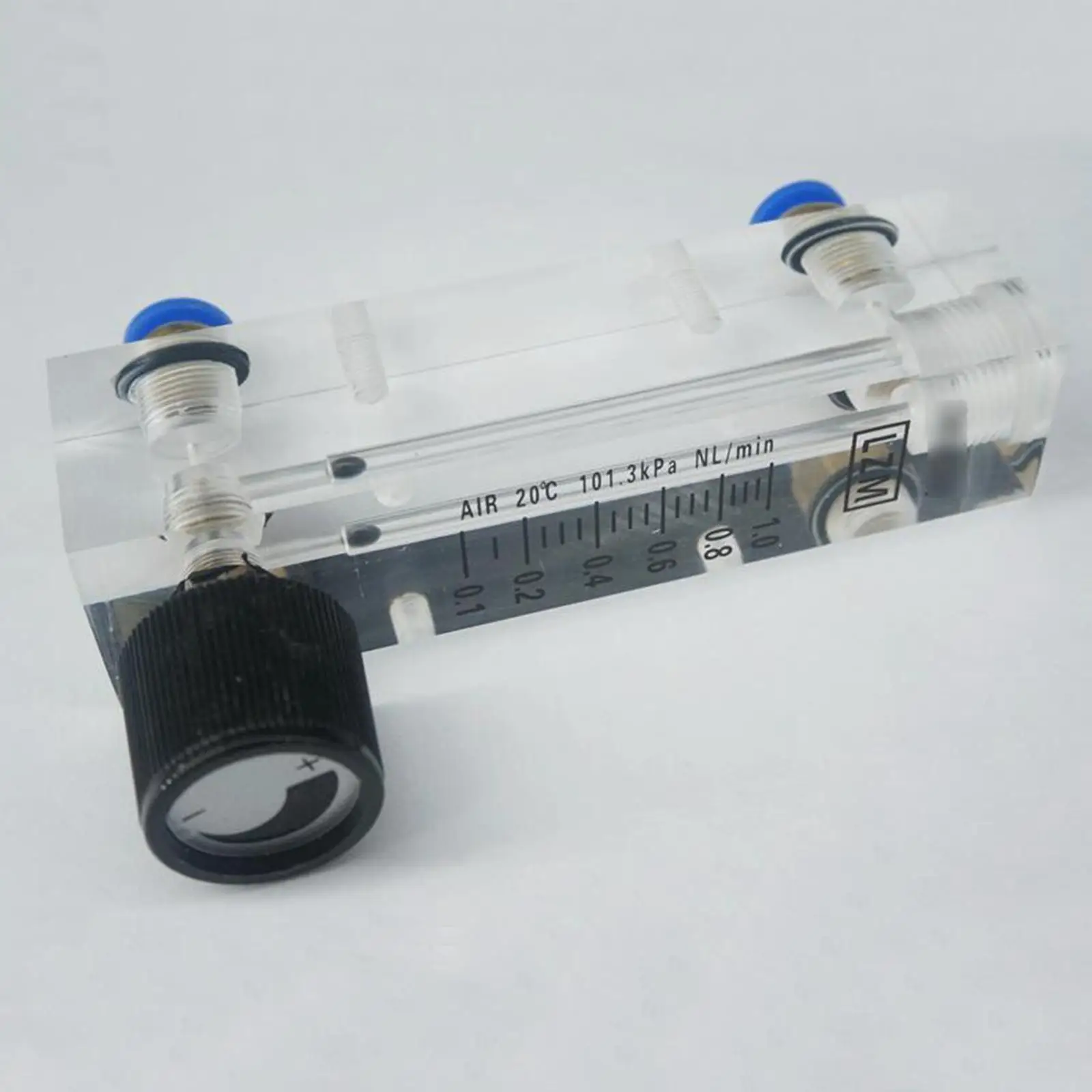 0 1-1LPM 2-2LPM 3-3LPM 5-5LPM 1-10LPM LZM-4T воздушный панельный расходомер ротаметр с клапаном Push In