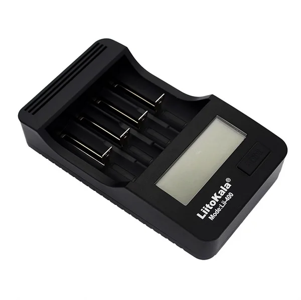 

Liitokala lii - 400 LED display charger for 1.2 V / 3 V / 3.7 V / 4.25V 18650/26650/18350/16340/18500/AA/AAA lii-500 rechargea