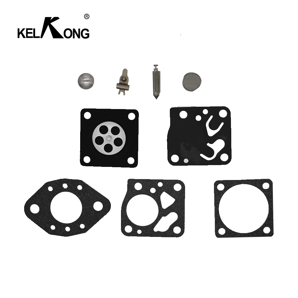 KELKONG 1 комплект карбюратор диафрагма для Tillotson для Stihl 024 024AV MS240 Carb прокладка иглы комплект Триммер Часть бензопилы