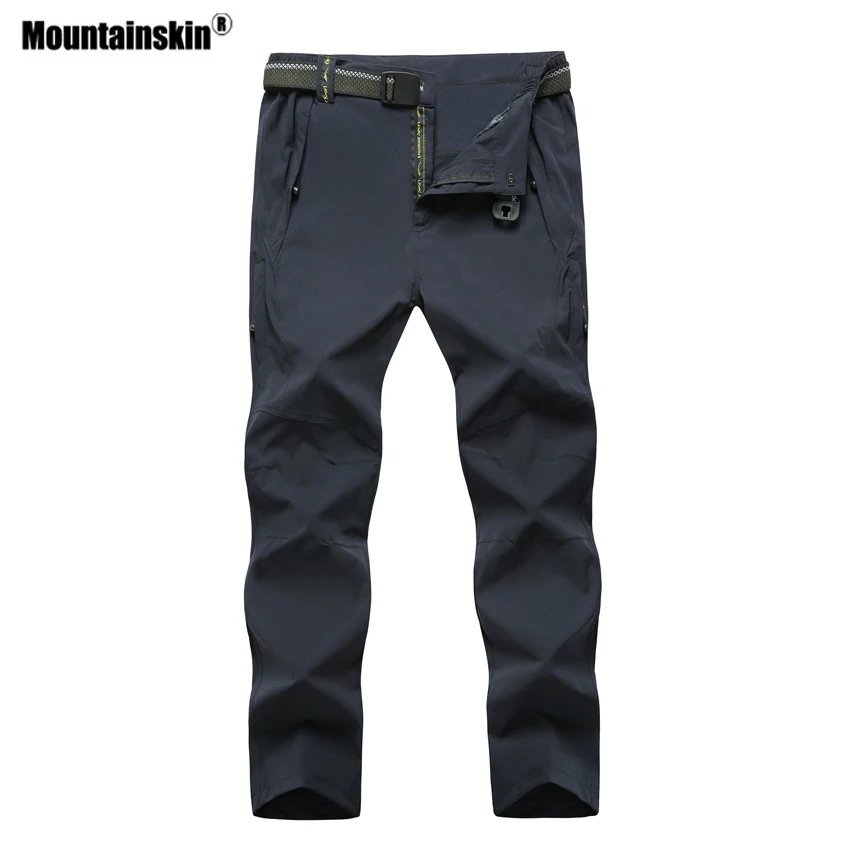 Мужские быстросохнущие спортивные походные брюки Mountainskin дышащие размером 8XL для