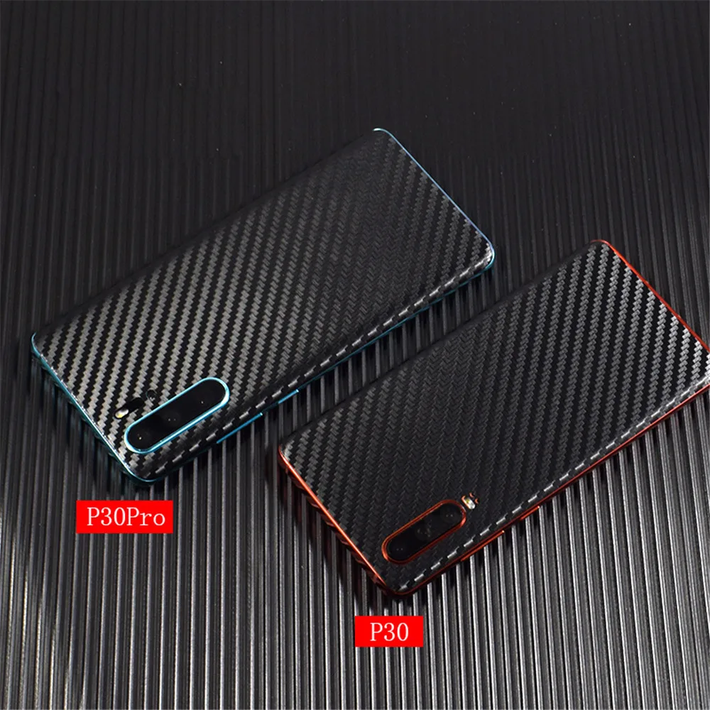 Back Cover Soft Film For Huawei P30 Pro P30Lite 3D Carbon Fiber Protective Body Sticker Lite P30Pro |