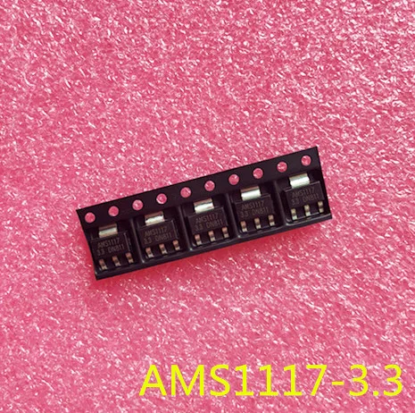 10 шт. регулятор напряжения AMS1117 1117 3 В 1 А с разъемом SOT 223 для регулировки на