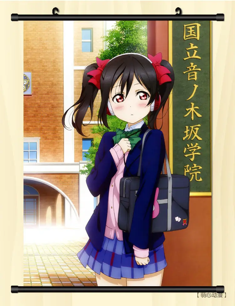 Аниме постер японский любовь! YAZAWA NICO Cos настенная прокрутка печатная картина