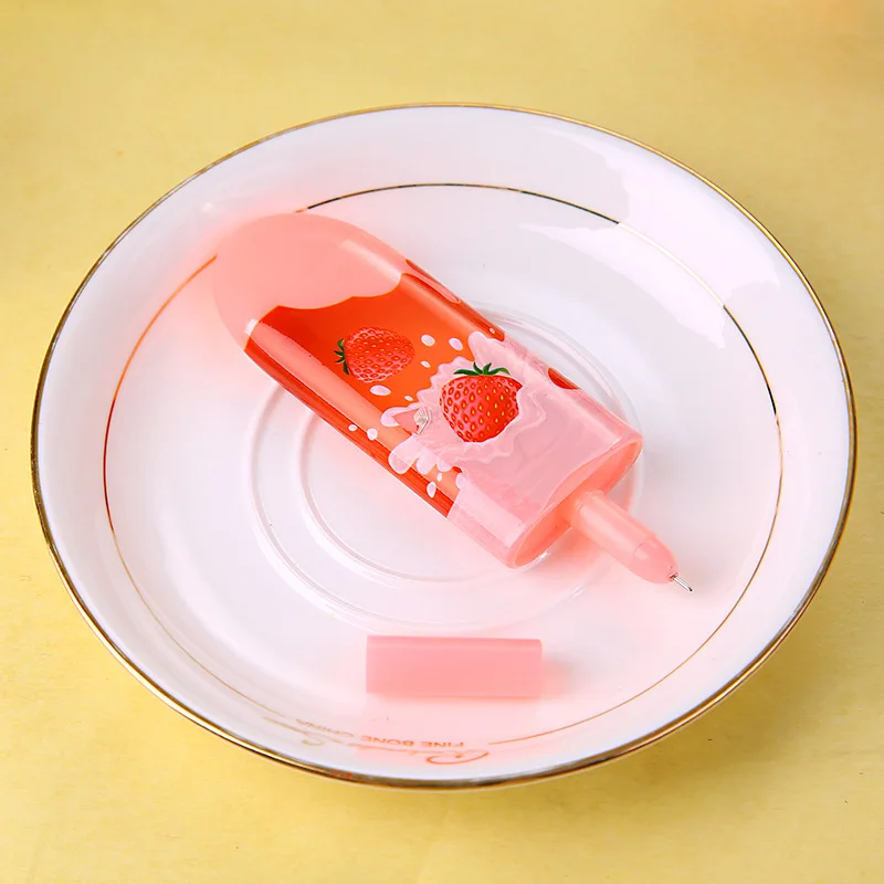 36 шт./лот мультфильм стиль творческий мороженое эскимо гелевая ручка на водных