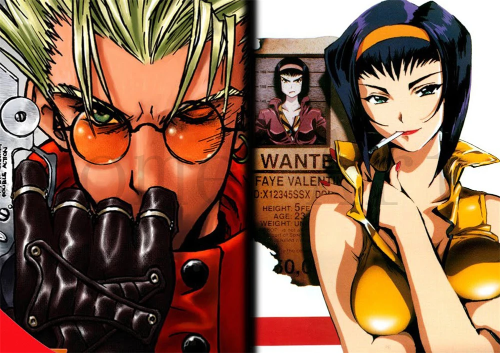 Плакат Trigun прозрачная картина настенные наклейки украшение для дома