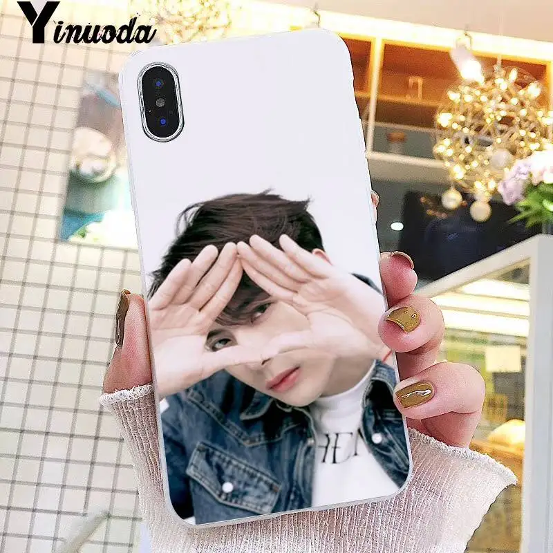 Yinuoda GOT7 Jackson Wang TPU Мягкий силиконовый чехол для телефона iPhone 6S 6plus 7plus 8 8Plus X Xs MAX 5 5S XR