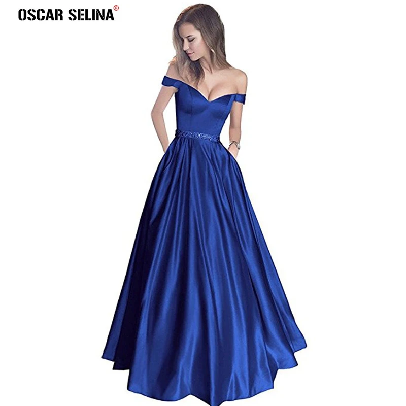 Vestido madrinha2019 Новое атласное платье с украшением в виде кристаллов вырезом лодочка