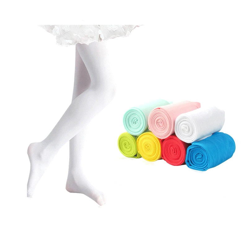 3 шт./Лот высокие эластичные колготки для девочек супер мягкие бархатные балета