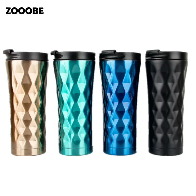 ZOOOBE 2018 500 мл кофейная кружка термос Thermomug двойными стенками из нержавеющей стали